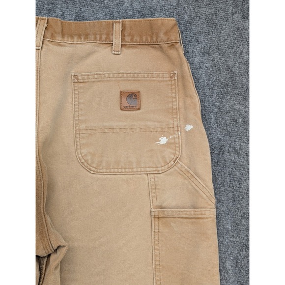 Carhartt B11 BRN 36x32 (Fit 34x29) Original Dungaree Fit Pants Distressed Faded - Picture 10 of 15